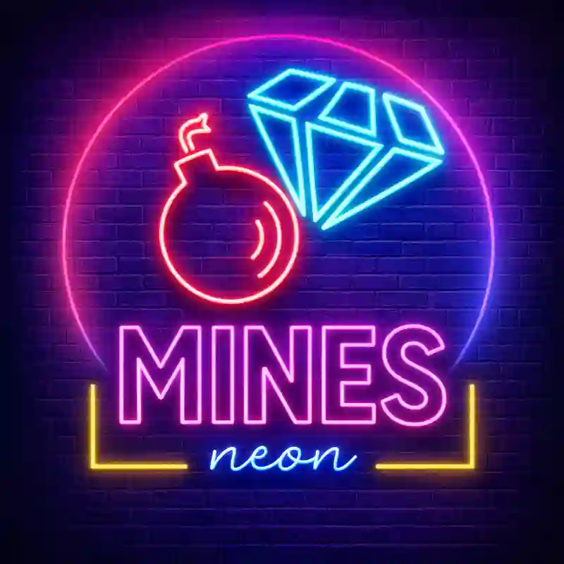 Mines Neon - w22bet Online Casino Game